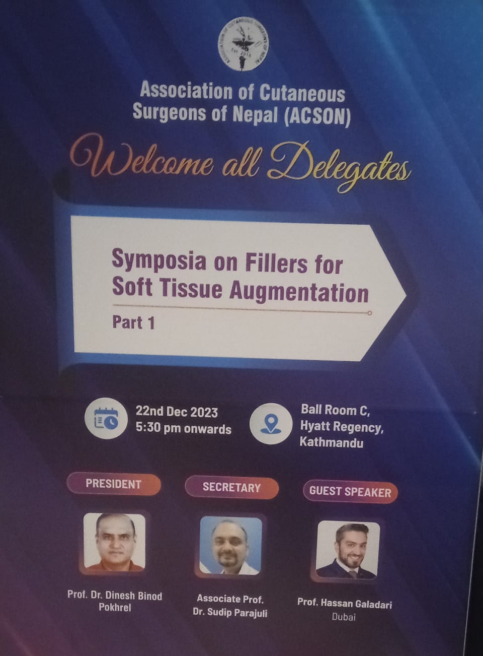 Symposia on Fillers for Soft Tissue Augmentation